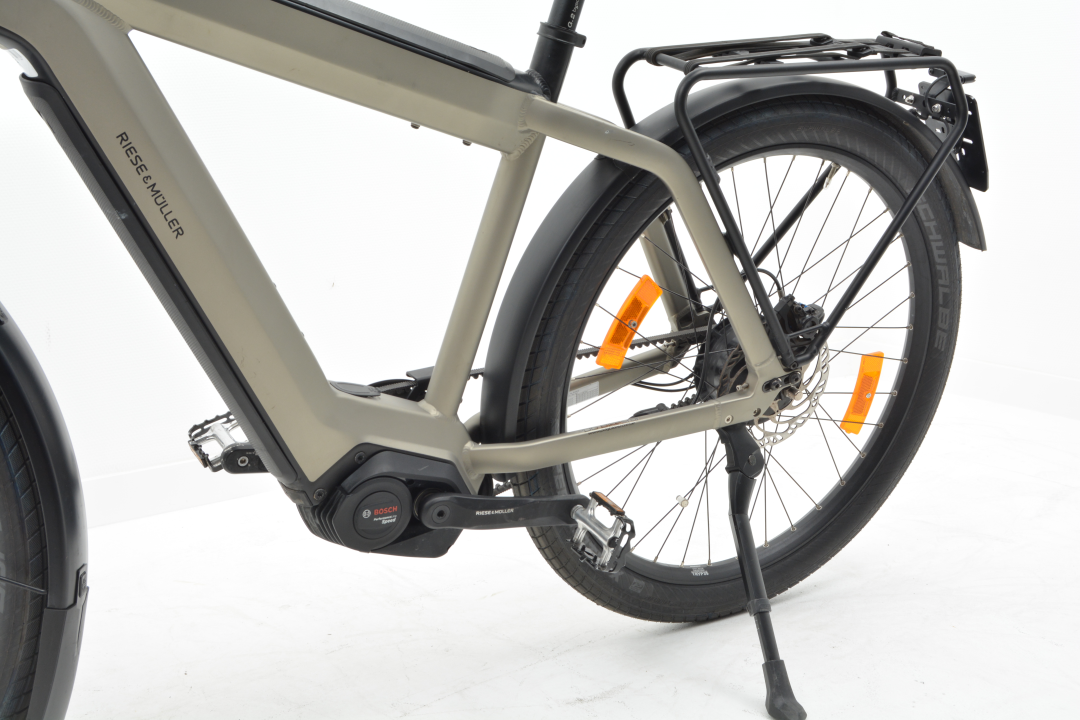 Riese & Muller - Supercharger2 GT Vario HS dual battrey kleur silver matt 2020