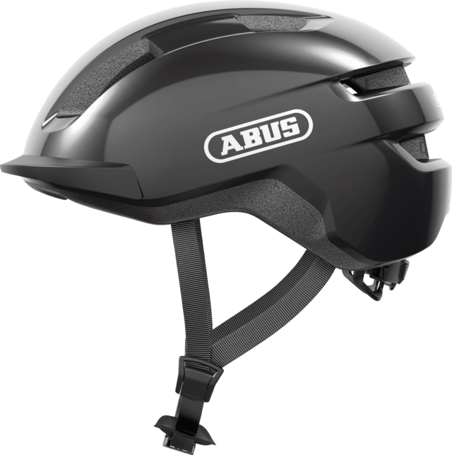 ABUS Purl-Y fietshelm in titan, gratis bij je leasefiets van E-bis